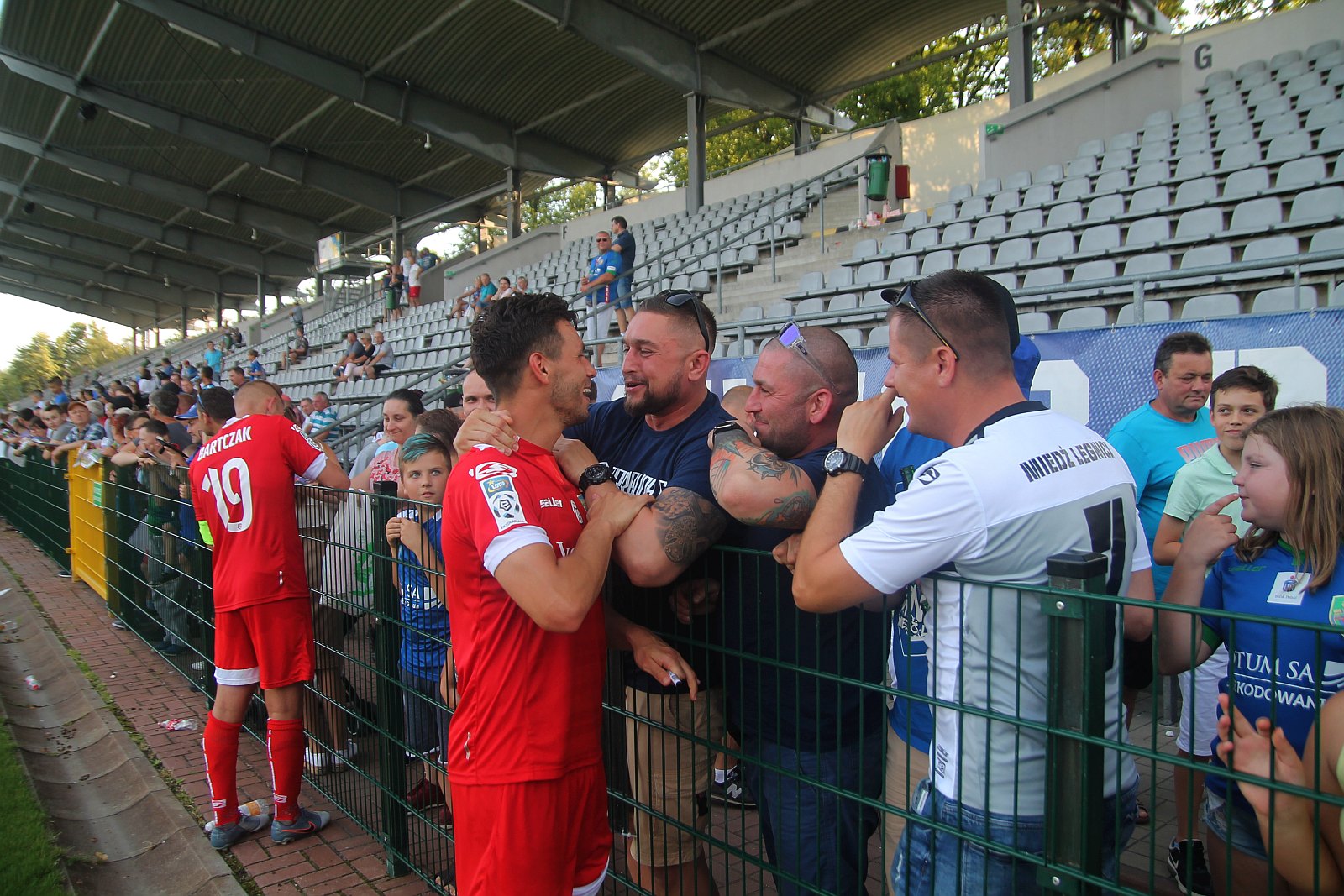 Sympatykom Miedzi Legnica zaprezentowała się drużyna