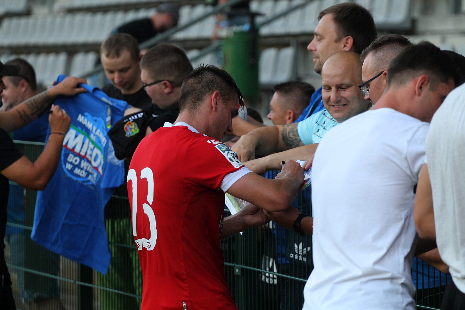 Sympatykom Miedzi Legnica zaprezentowała się drużyna