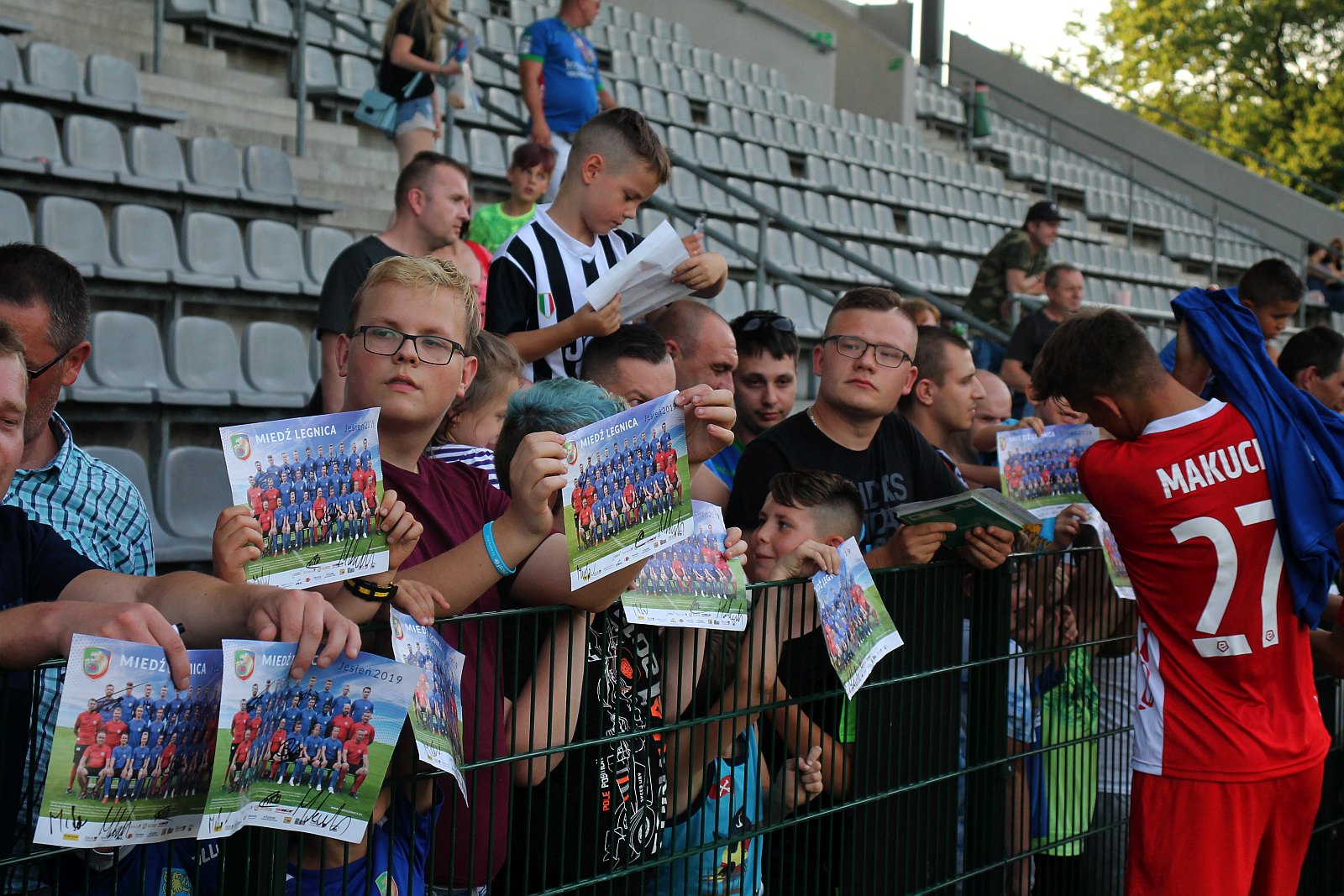Sympatykom Miedzi Legnica zaprezentowała się drużyna