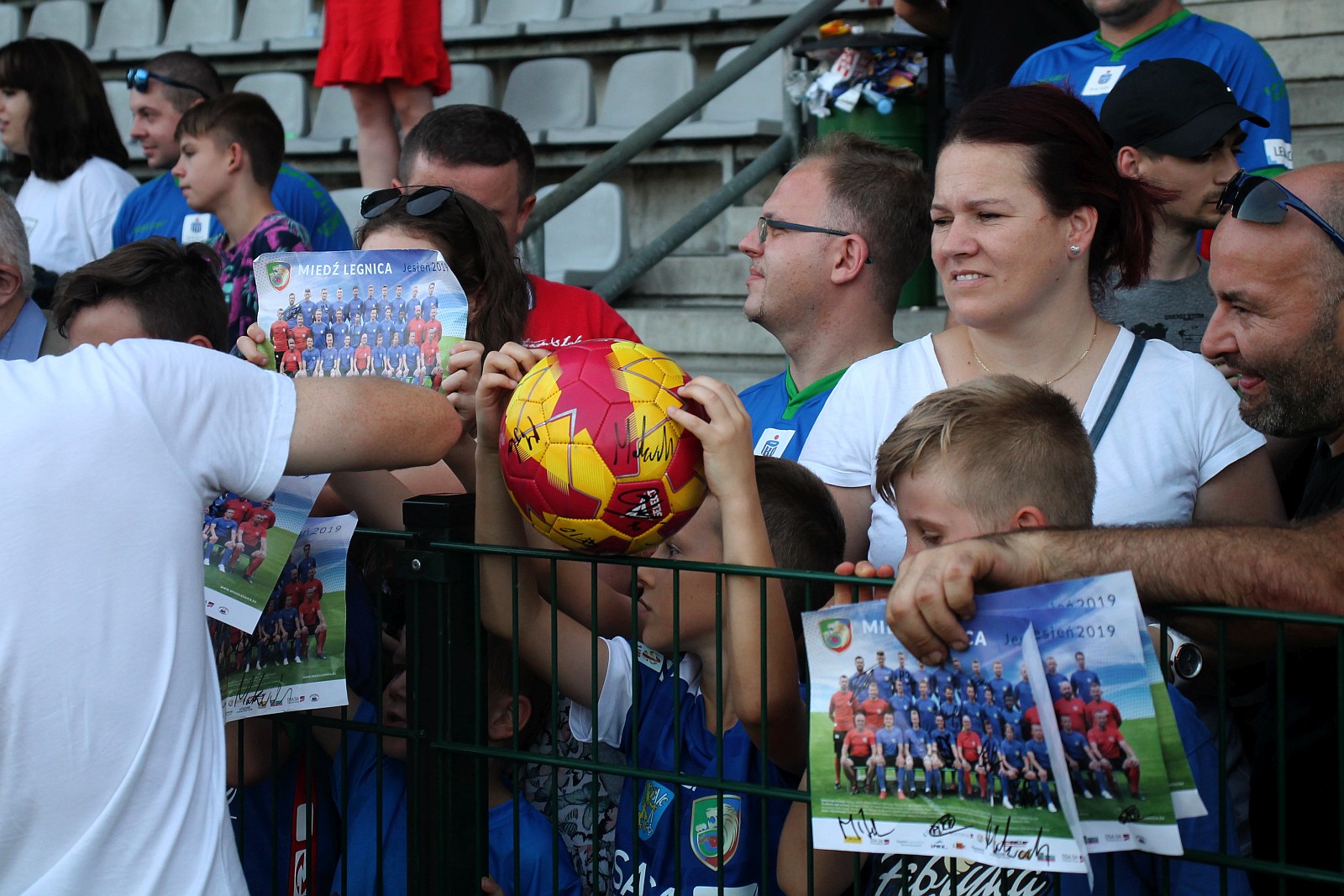 Sympatykom Miedzi Legnica zaprezentowała się drużyna