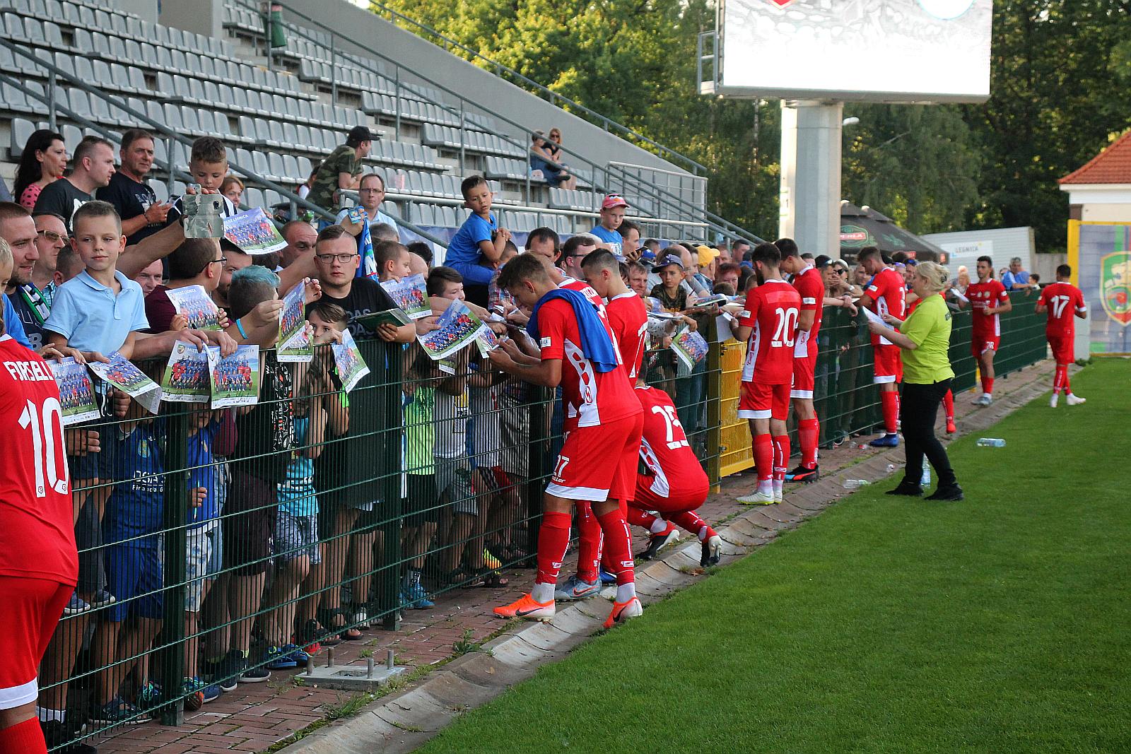Sympatykom Miedzi Legnica zaprezentowała się drużyna