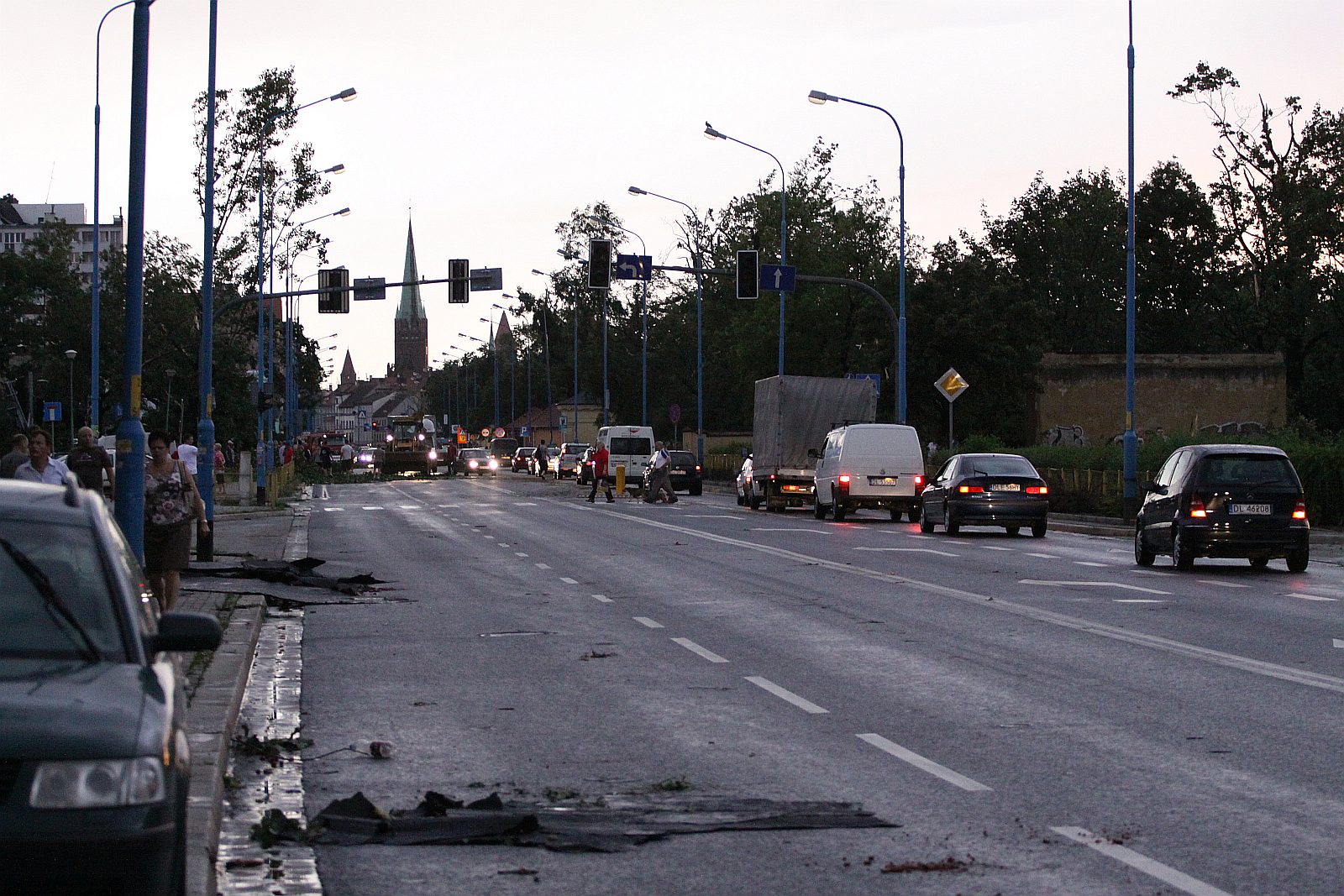 Nawałnica. Zdjęcia z 23 lipca 2009 roku oraz dni późniejszych