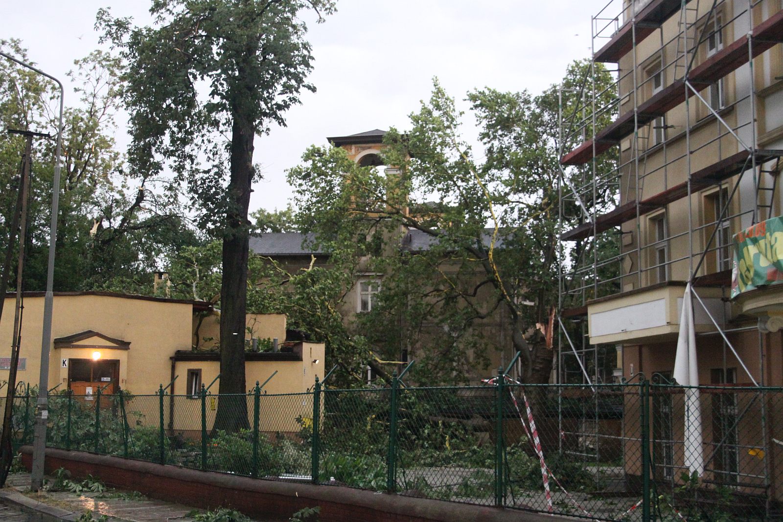 Nawałnica. Zdjęcia z 23 lipca 2009 roku oraz dni późniejszych