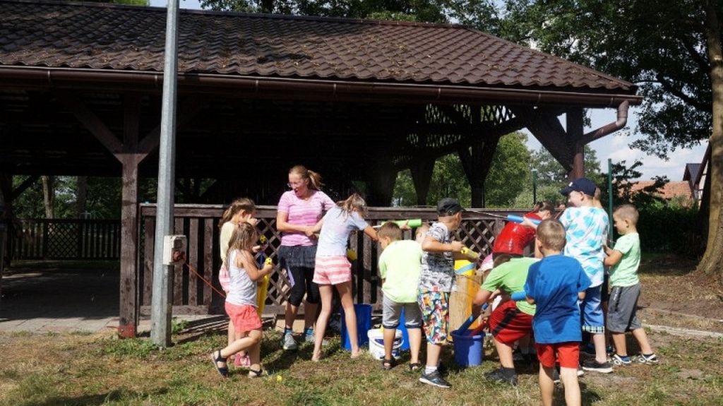 Szczytniki nad Kaczawą bawiły się na sportowo
