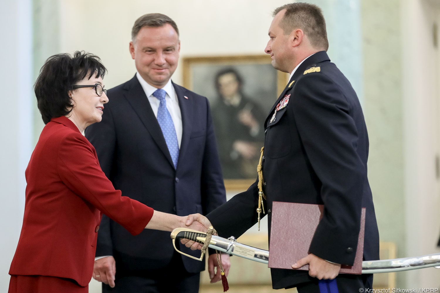 Awans generalski Komendanta Wojewódzkiego PSP A. Koniecznego