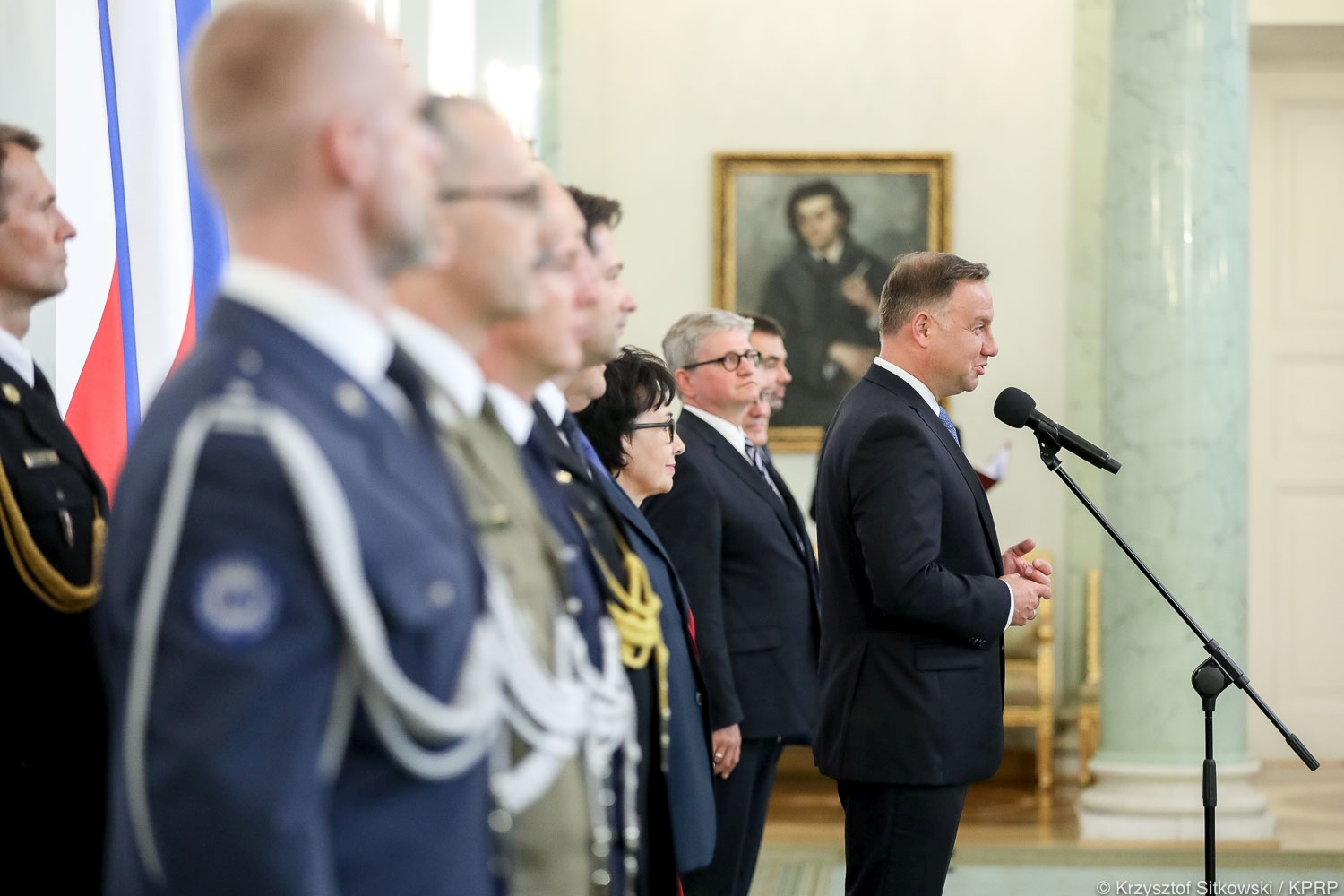 Awans generalski Komendanta Wojewódzkiego PSP A. Koniecznego