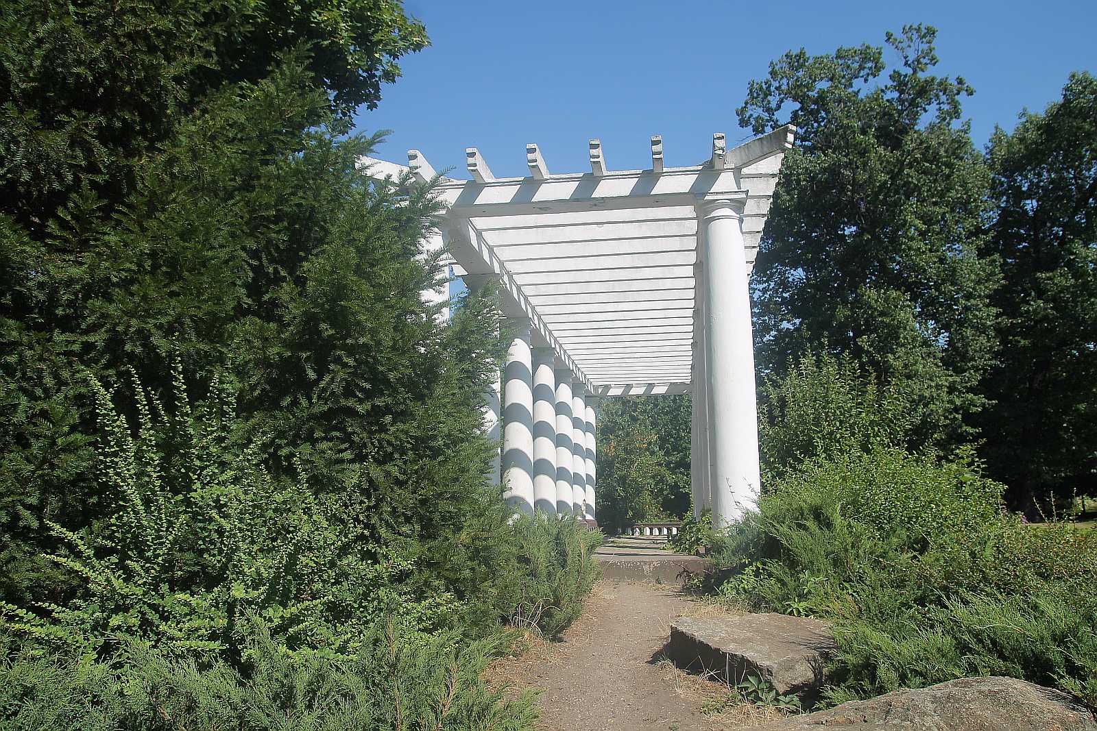 Międzynarodowa ekipa młodzieży porządkowała legnicki park
