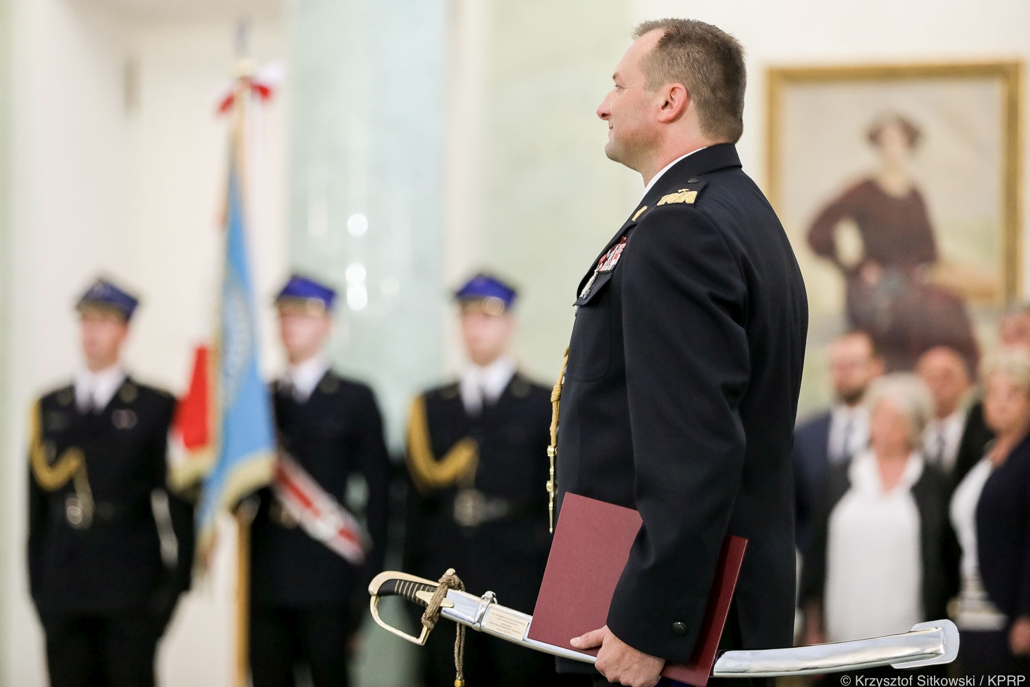 Awans generalski Komendanta Wojewódzkiego PSP A. Koniecznego