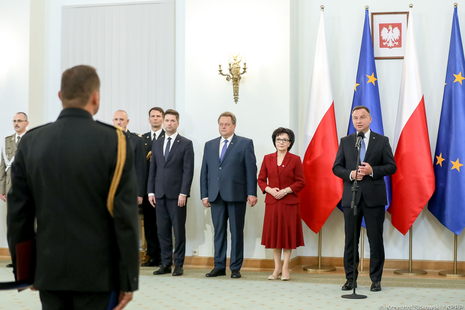 Awans generalski Komendanta Wojewódzkiego PSP A. Koniecznego