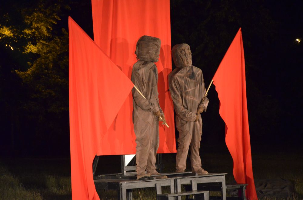 Niezwykły plenerowy spektakl na Polanie Angielskiej