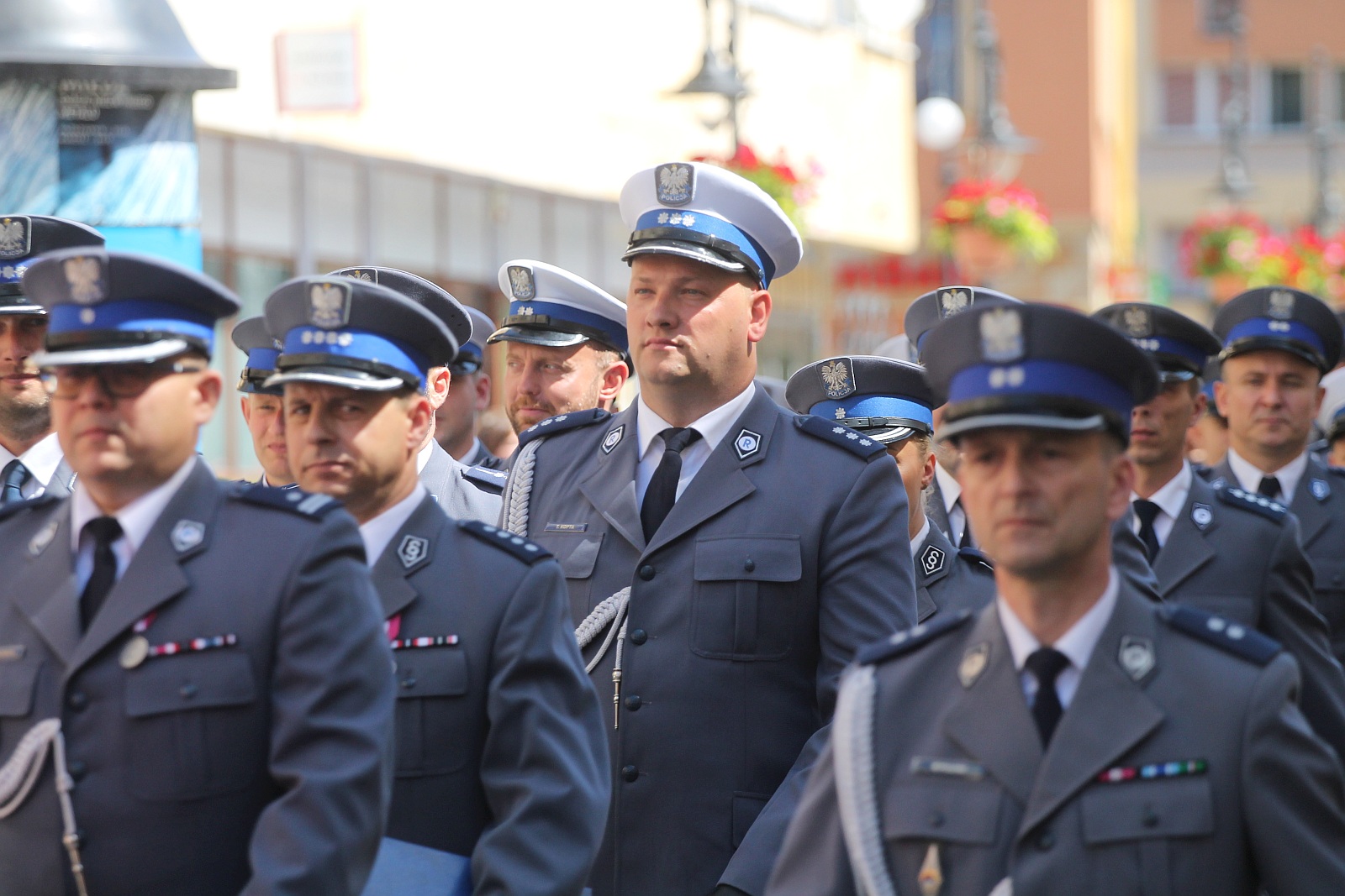 Minister Elżbieta Witek na legnickich obchodach święta policji