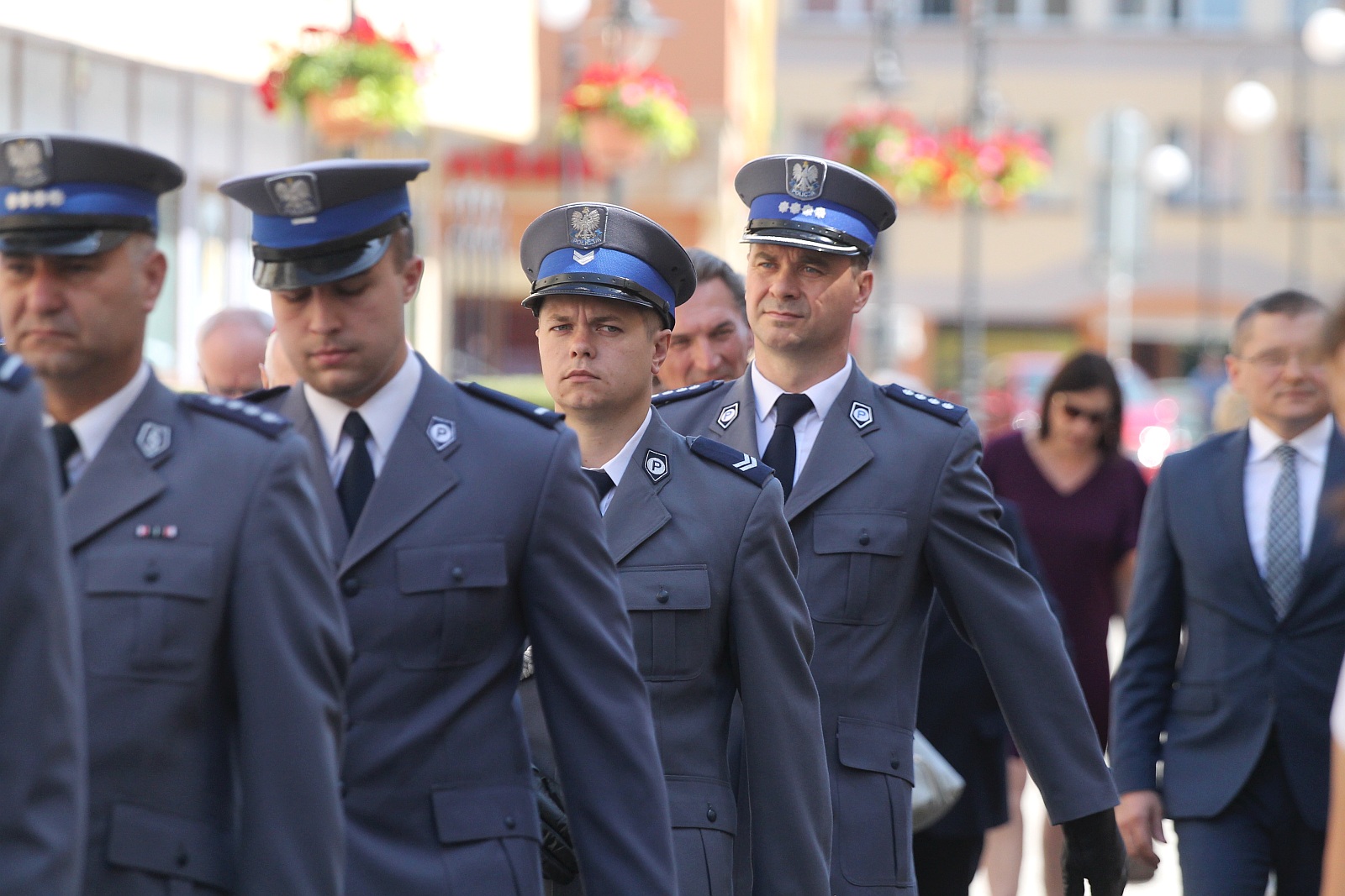 Minister Elżbieta Witek na legnickich obchodach święta policji