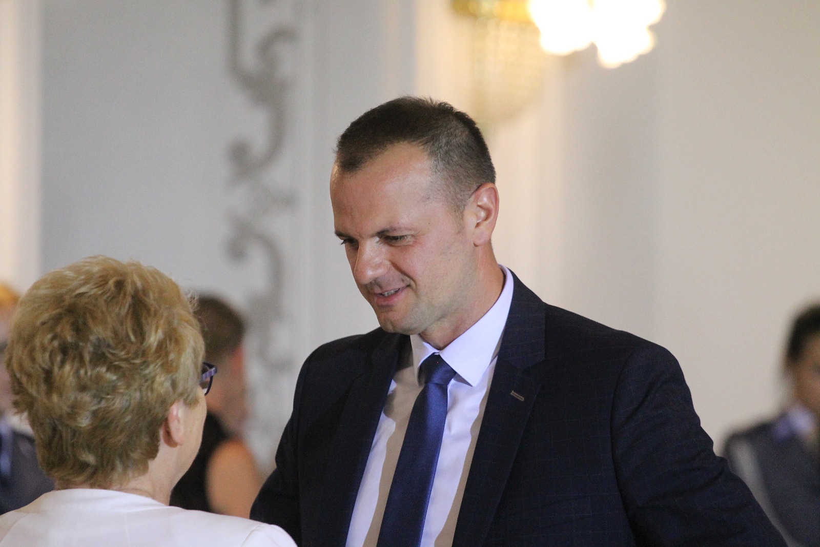 Minister Elżbieta Witek na legnickich obchodach święta policji