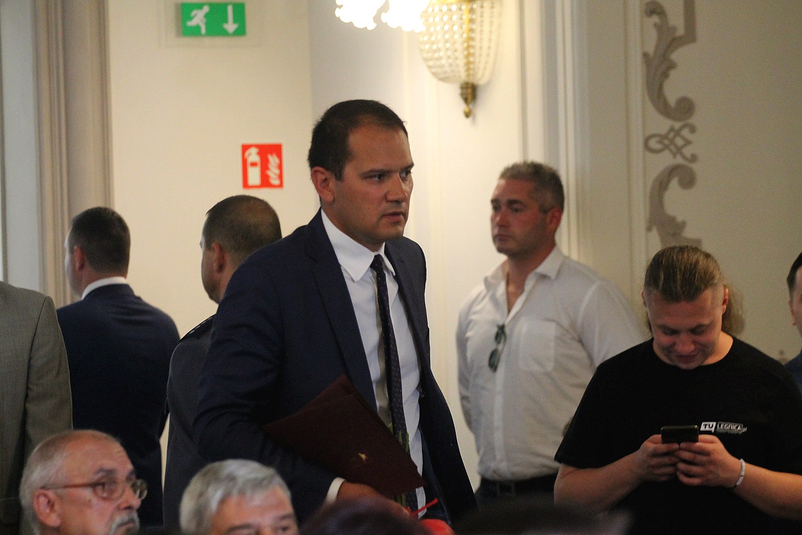 Minister Elżbieta Witek na legnickich obchodach święta policji