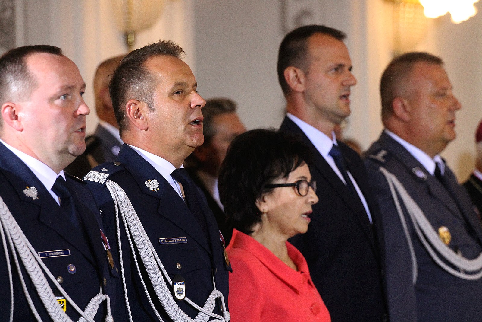 Minister Elżbieta Witek na legnickich obchodach święta policji