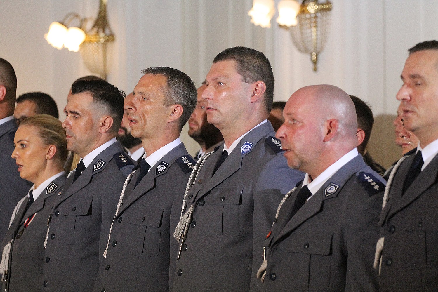 Minister Elżbieta Witek na legnickich obchodach święta policji