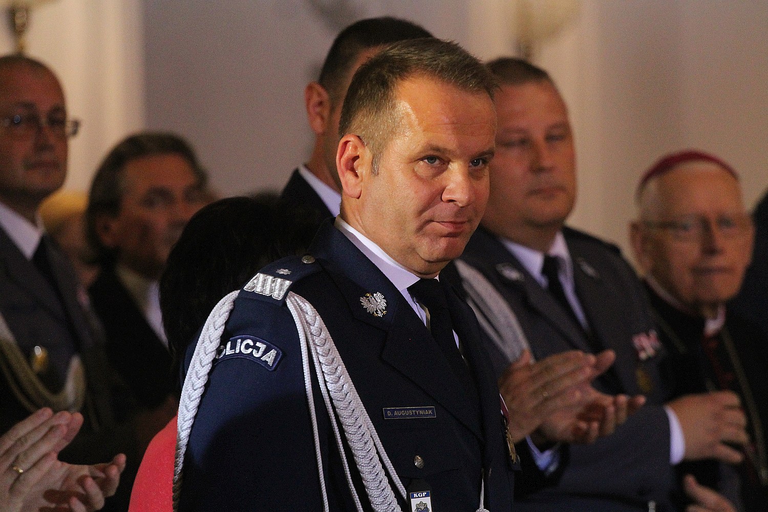 Minister Elżbieta Witek na legnickich obchodach święta policji