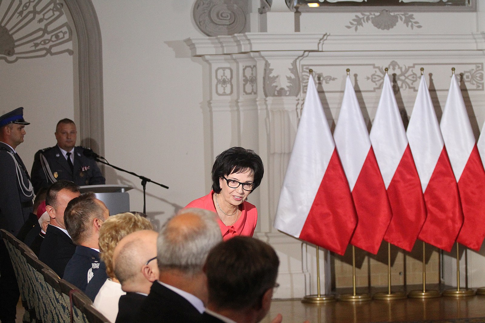 Minister Elżbieta Witek na legnickich obchodach święta policji