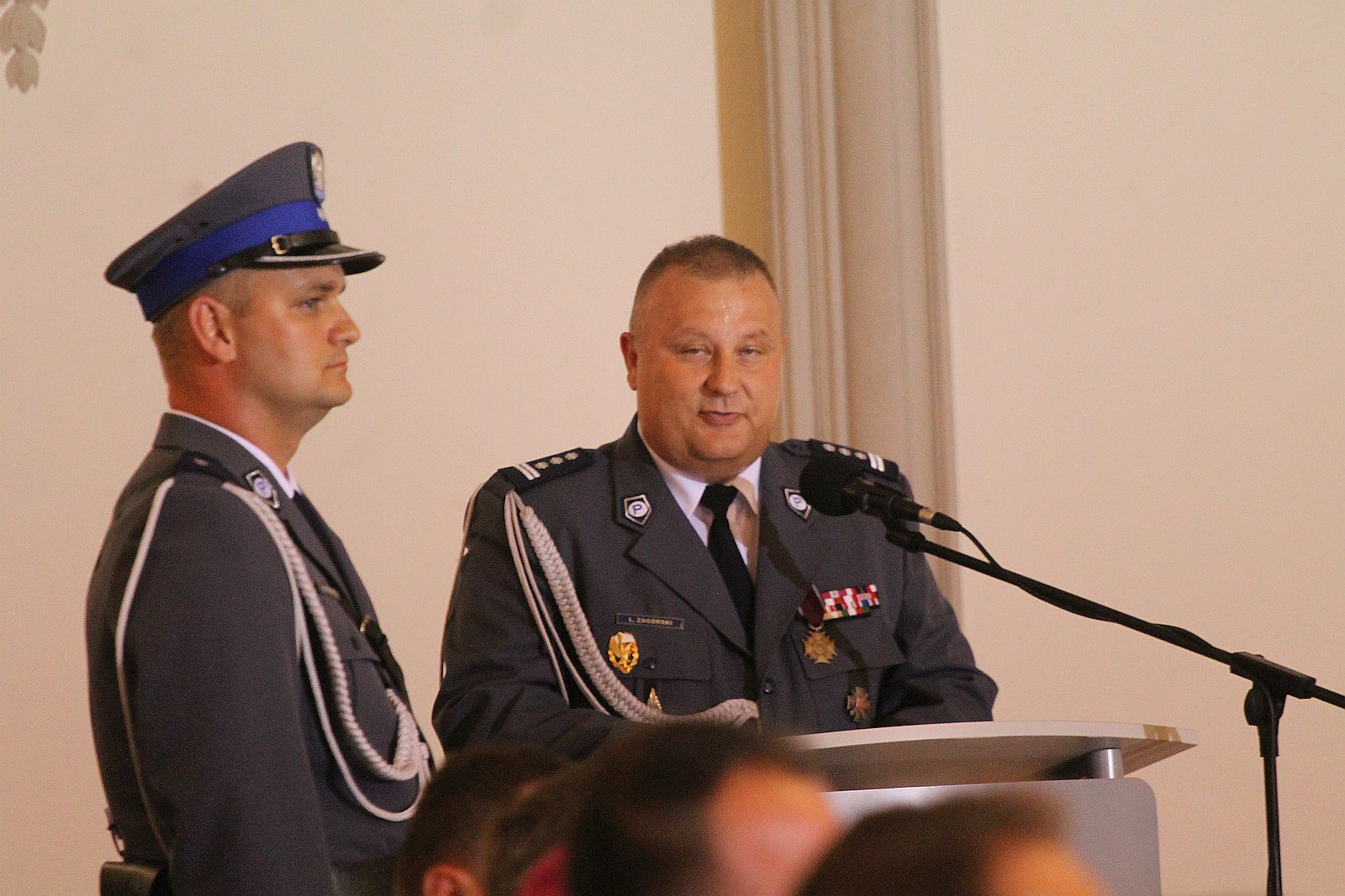 Minister Elżbieta Witek na legnickich obchodach święta policji