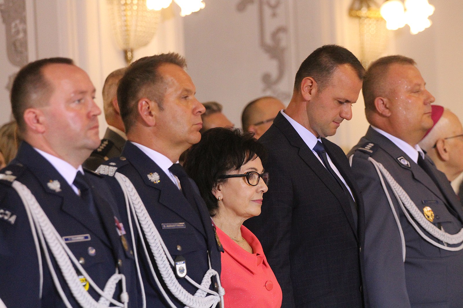 Minister Elżbieta Witek na legnickich obchodach święta policji