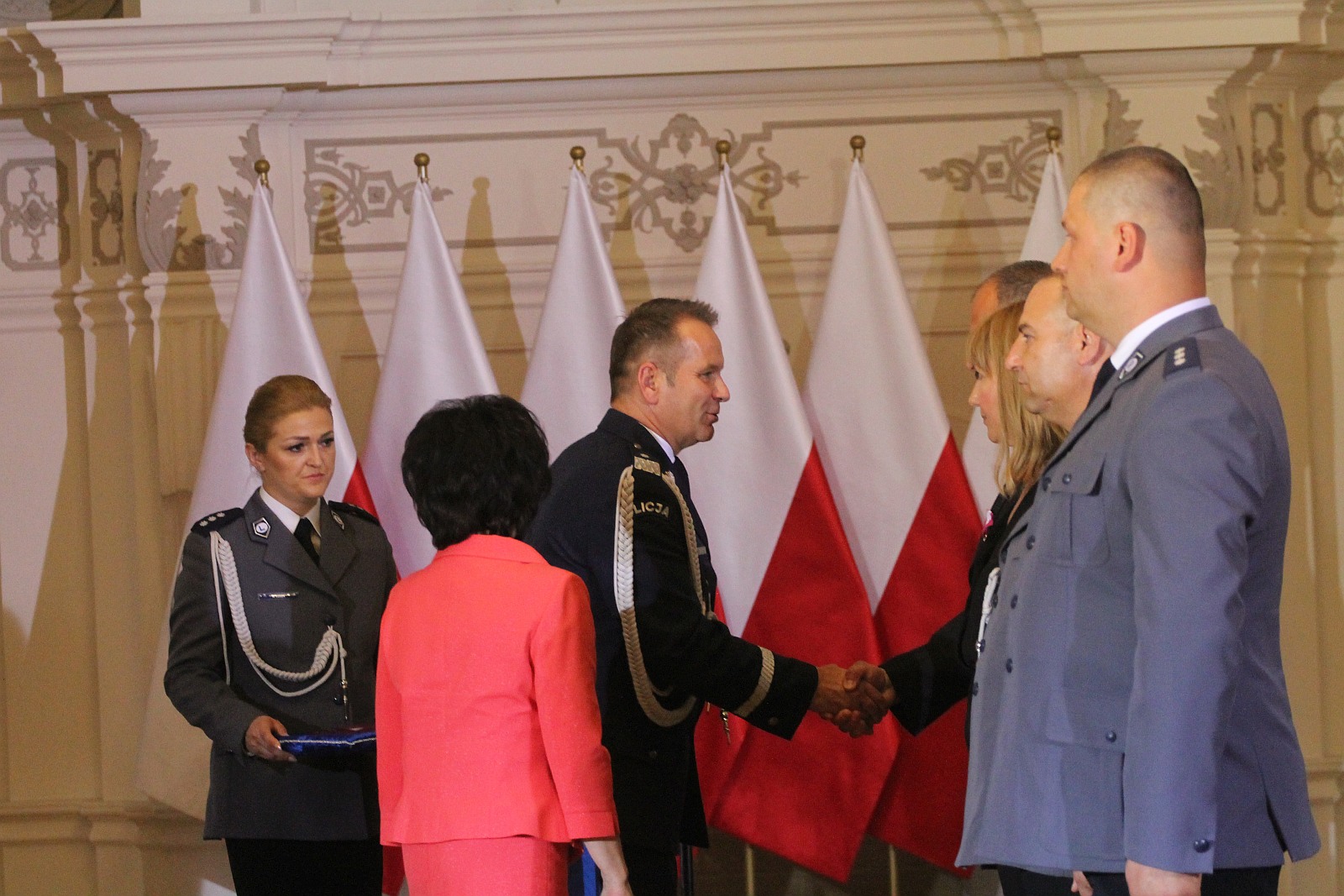 Minister Elżbieta Witek na legnickich obchodach święta policji