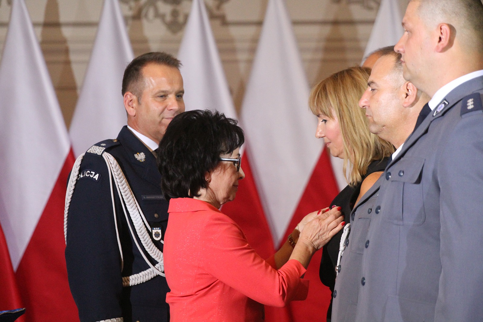 Minister Elżbieta Witek na legnickich obchodach święta policji