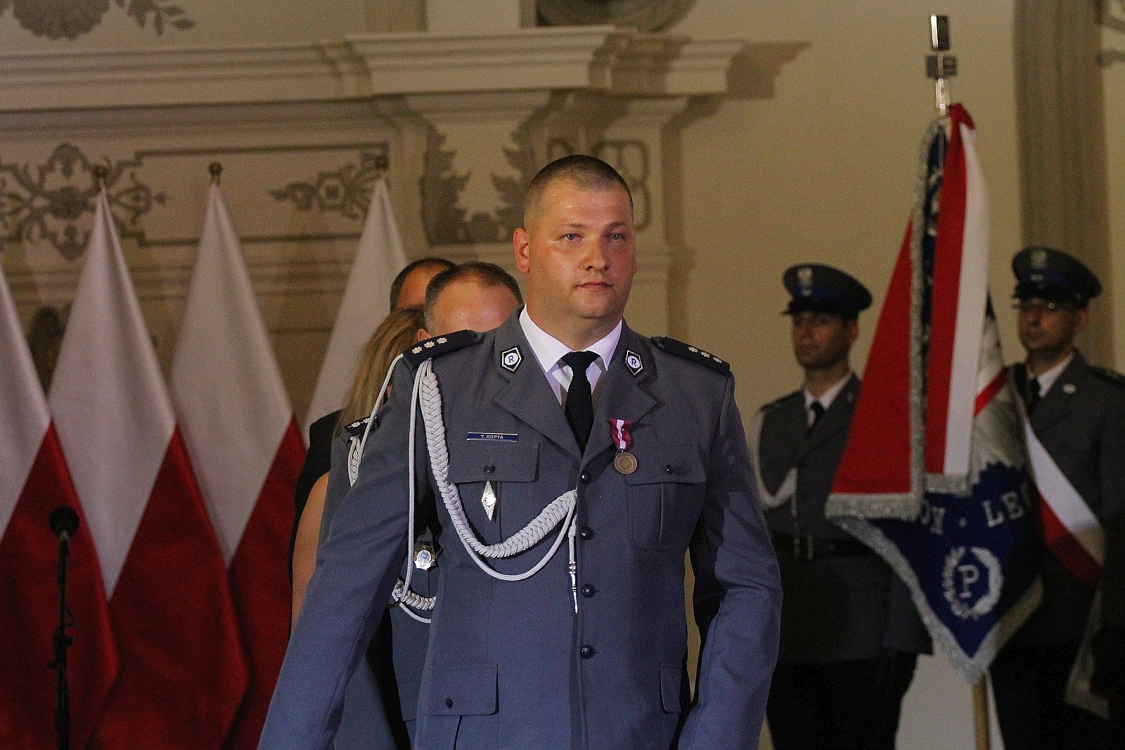 Minister Elżbieta Witek na legnickich obchodach święta policji