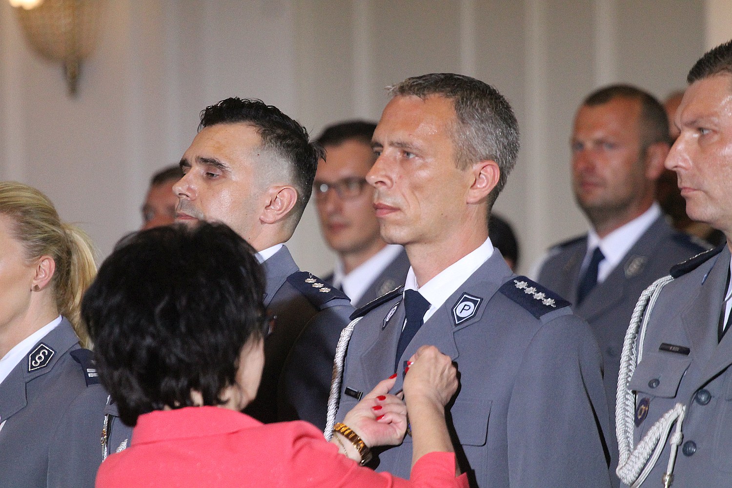 Minister Elżbieta Witek na legnickich obchodach święta policji