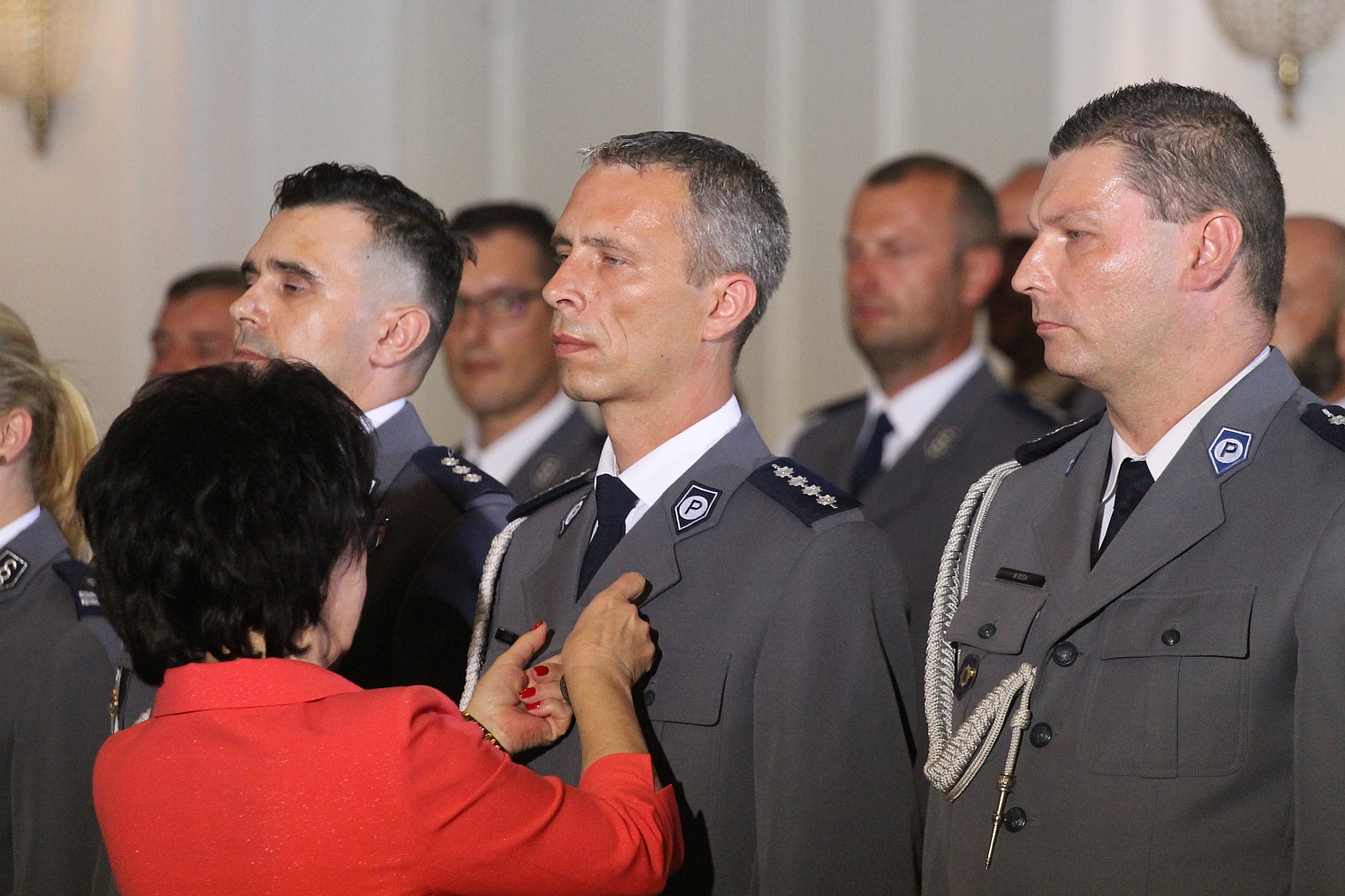 Minister Elżbieta Witek na legnickich obchodach święta policji