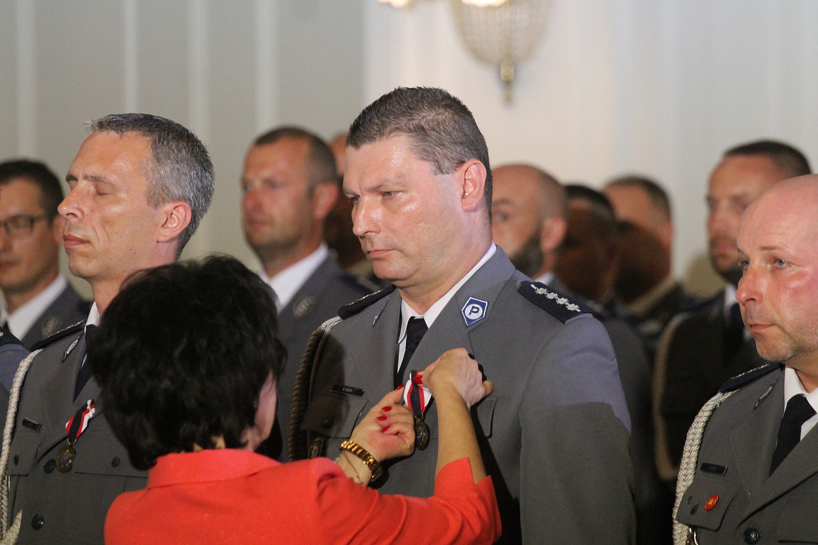 Minister Elżbieta Witek na legnickich obchodach święta policji