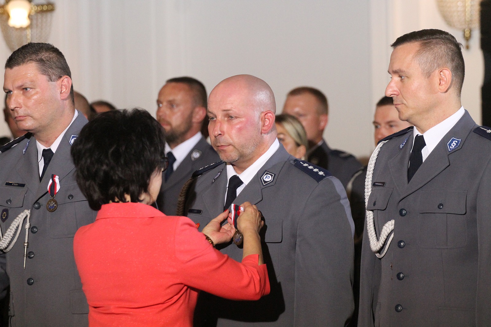 Minister Elżbieta Witek na legnickich obchodach święta policji