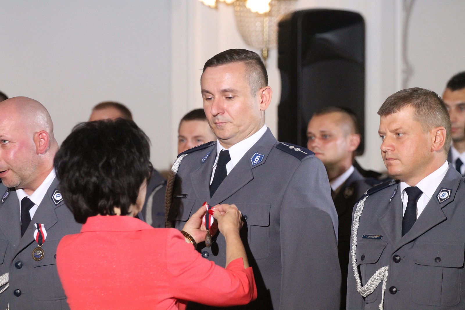 Minister Elżbieta Witek na legnickich obchodach święta policji