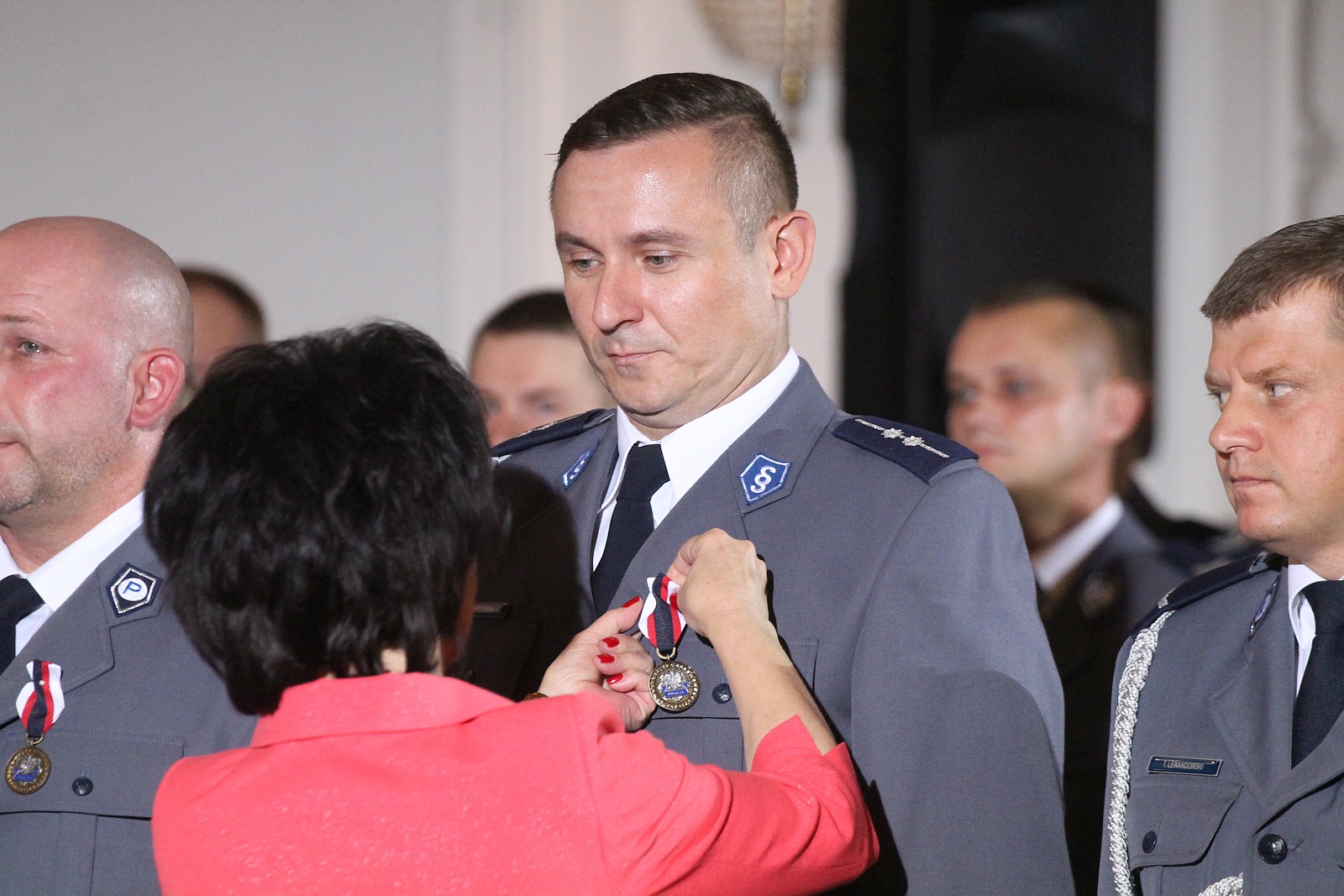 Minister Elżbieta Witek na legnickich obchodach święta policji