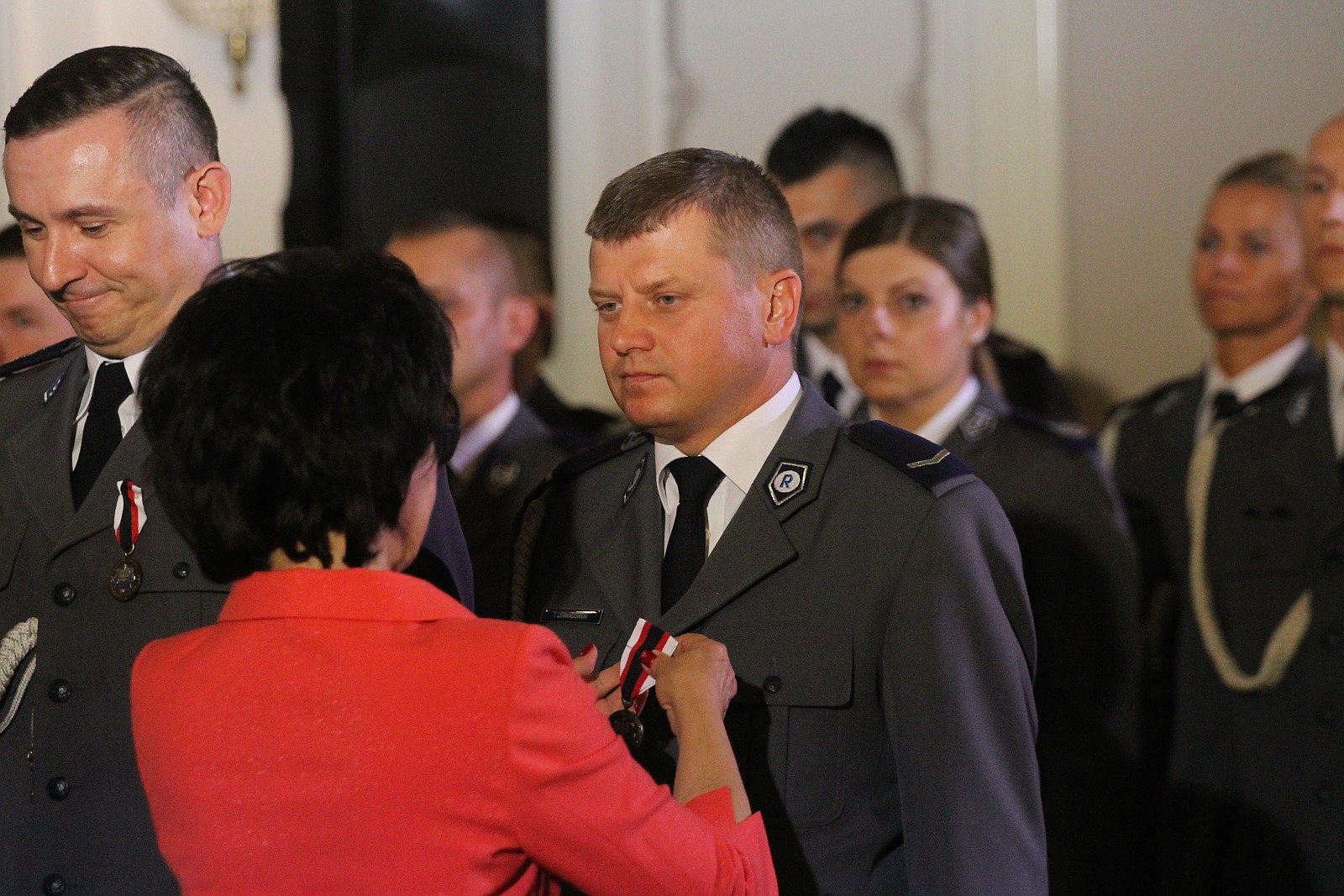 Minister Elżbieta Witek na legnickich obchodach święta policji
