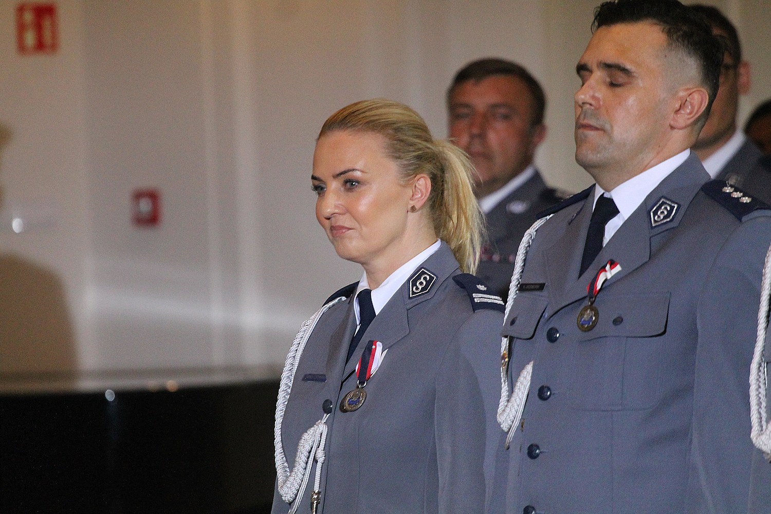 Minister Elżbieta Witek na legnickich obchodach święta policji