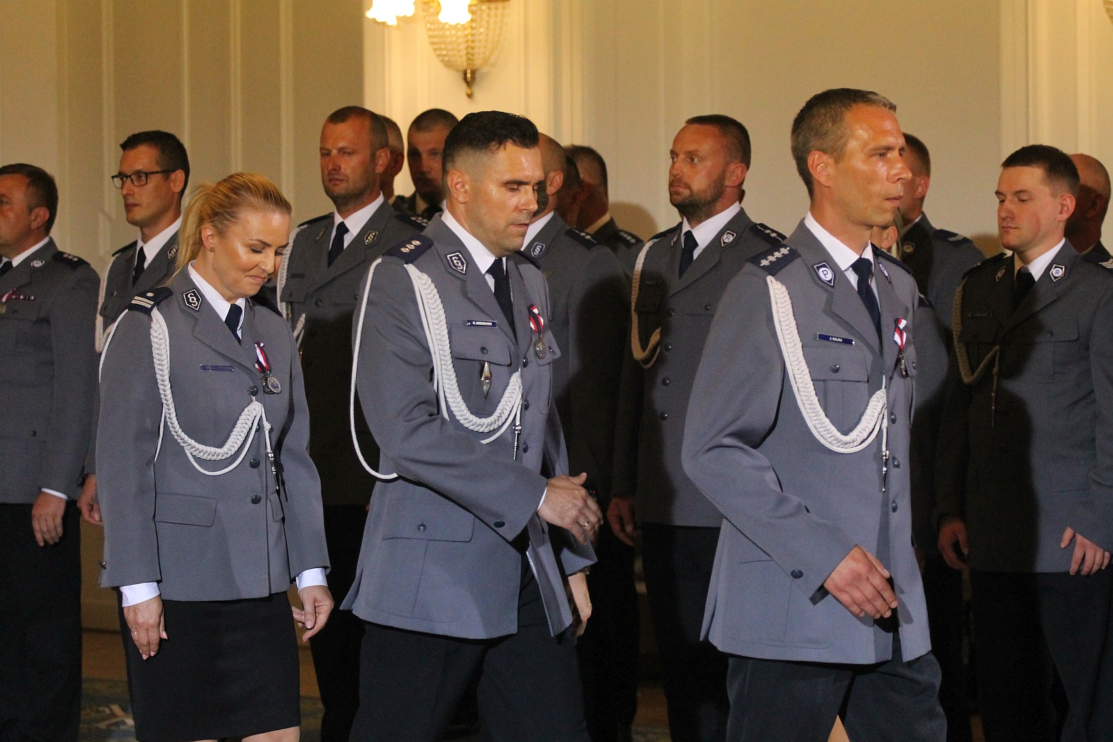 Minister Elżbieta Witek na legnickich obchodach święta policji