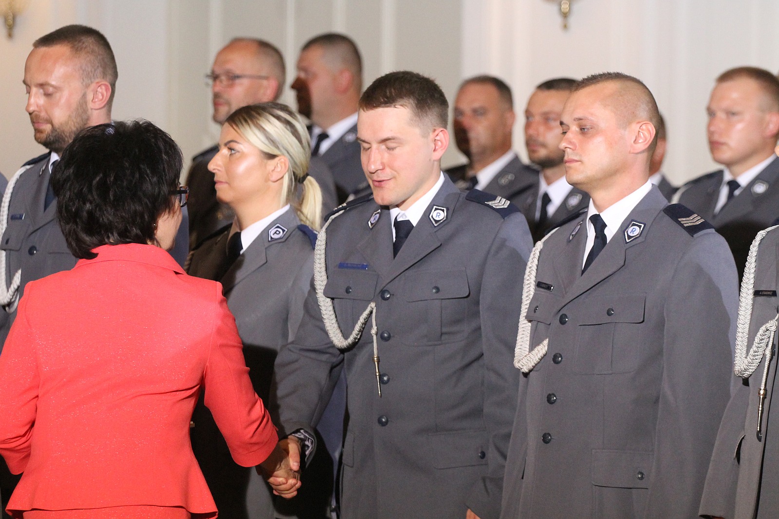 Minister Elżbieta Witek na legnickich obchodach święta policji