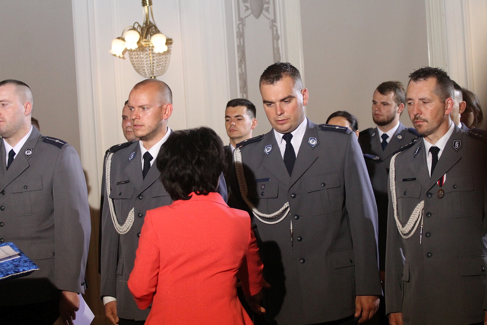 Minister Elżbieta Witek na legnickich obchodach święta policji
