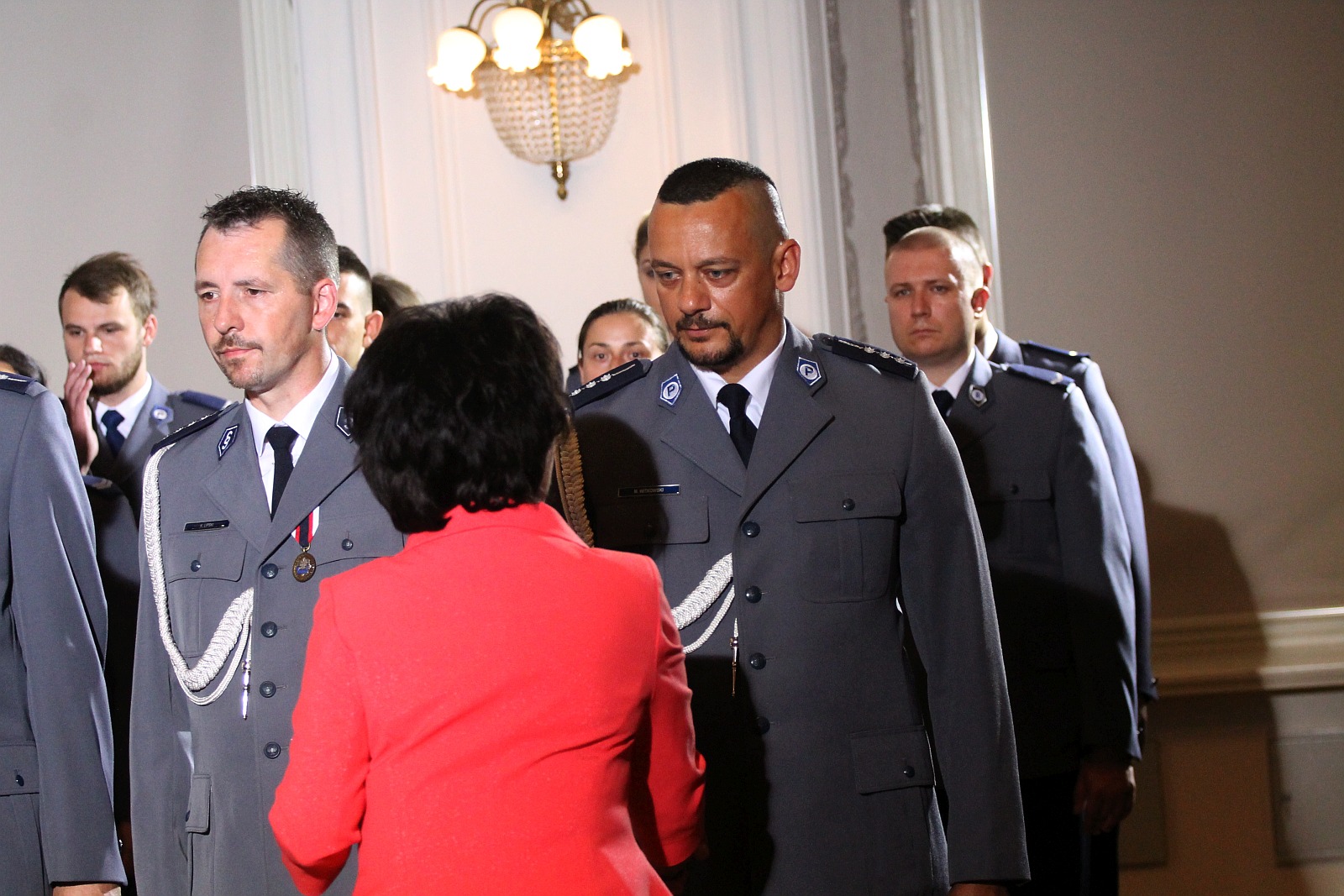 Minister Elżbieta Witek na legnickich obchodach święta policji