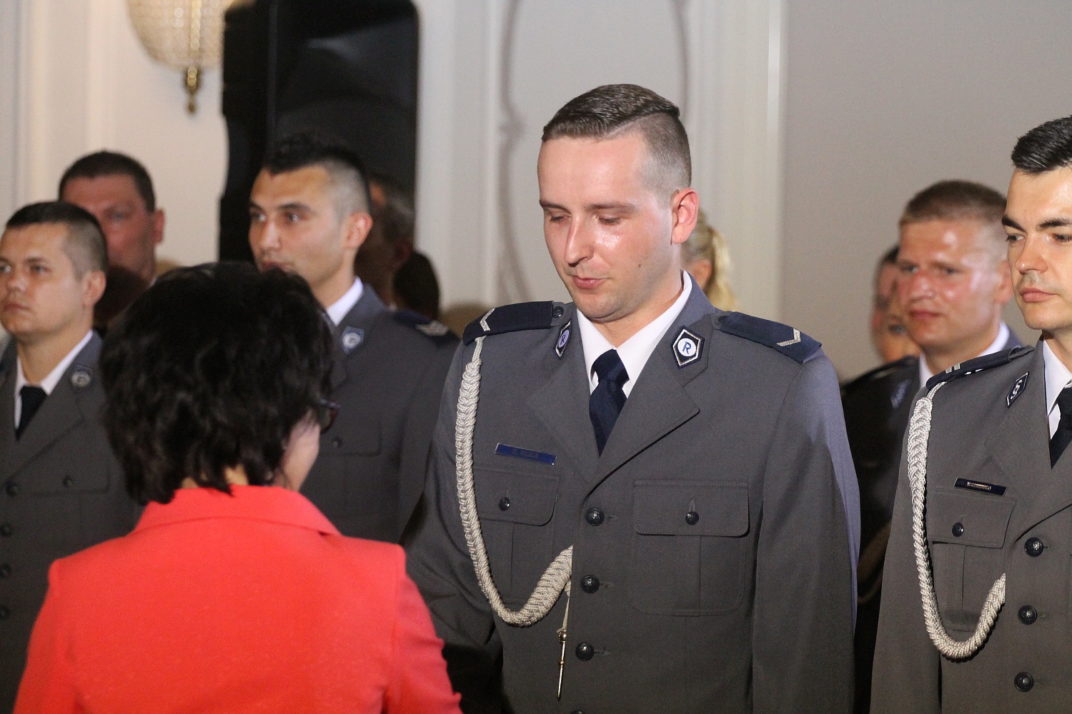 Minister Elżbieta Witek na legnickich obchodach święta policji