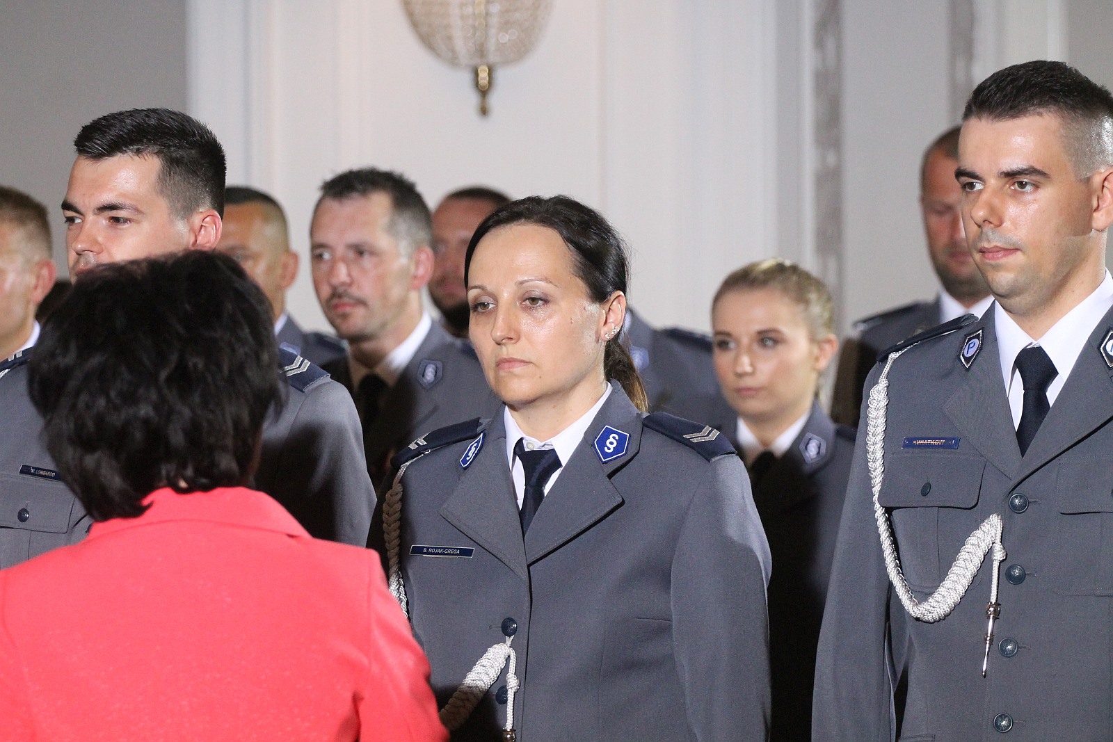 Minister Elżbieta Witek na legnickich obchodach święta policji