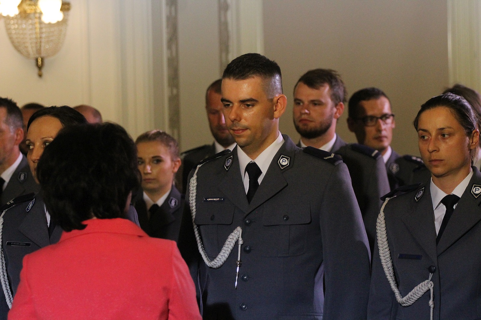 Minister Elżbieta Witek na legnickich obchodach święta policji