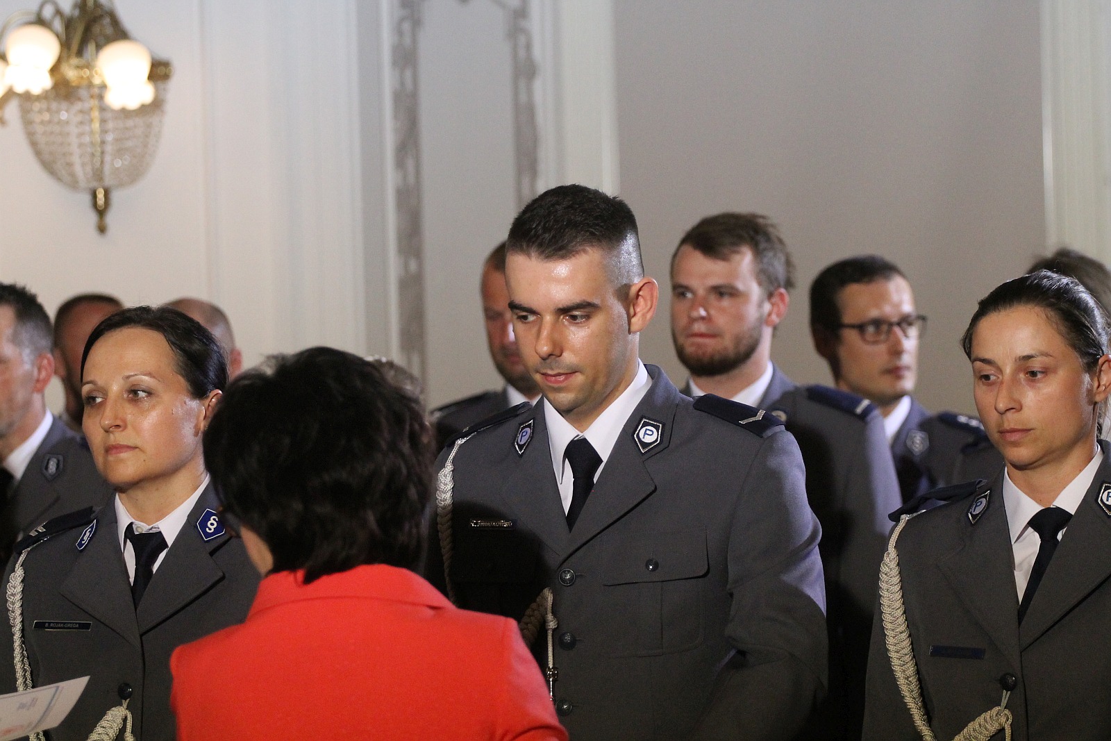Minister Elżbieta Witek na legnickich obchodach święta policji