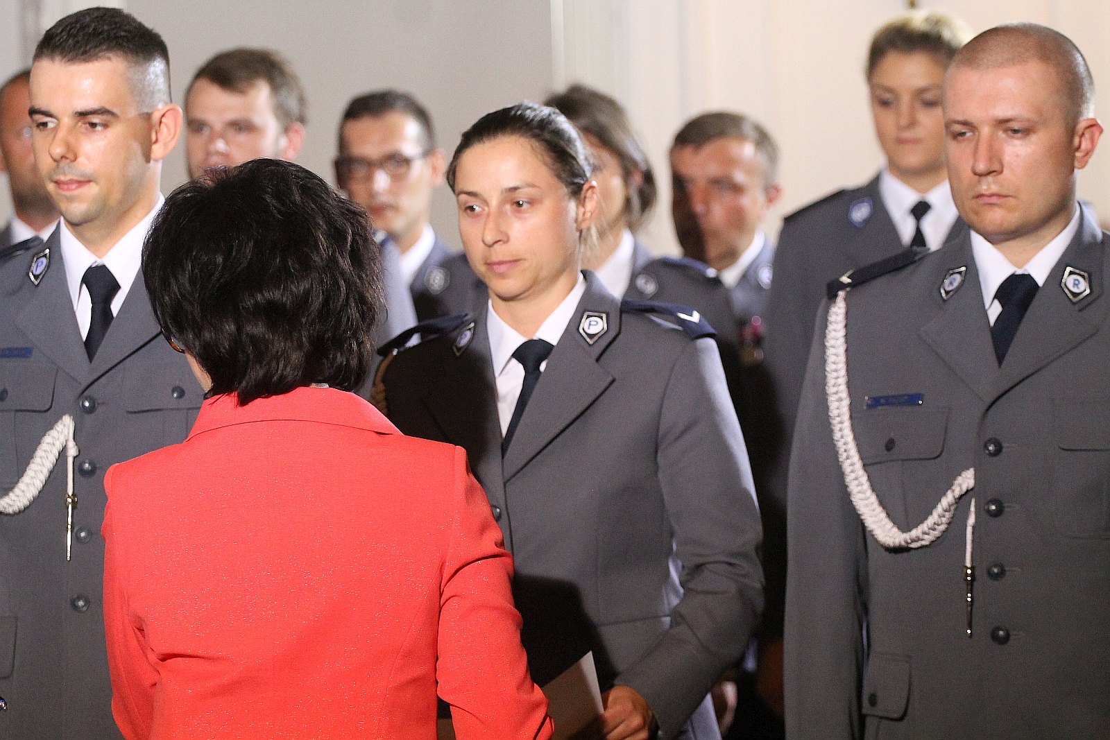 Minister Elżbieta Witek na legnickich obchodach święta policji