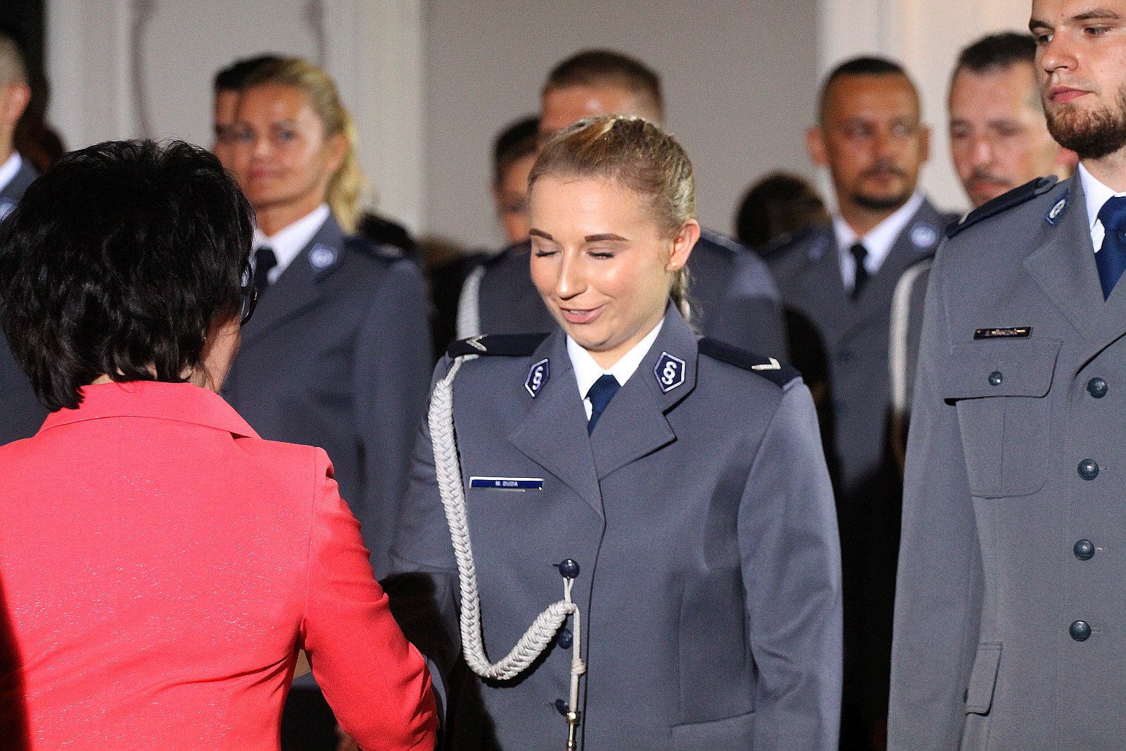 Minister Elżbieta Witek na legnickich obchodach święta policji