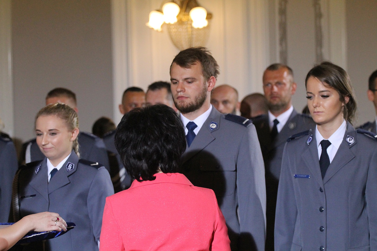 Minister Elżbieta Witek na legnickich obchodach święta policji