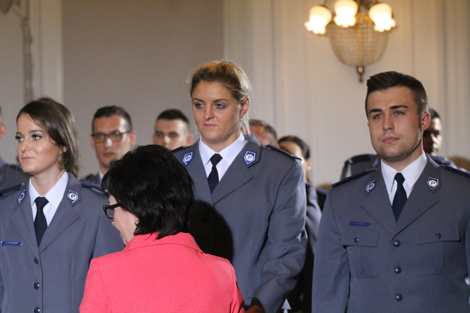 Minister Elżbieta Witek na legnickich obchodach święta policji