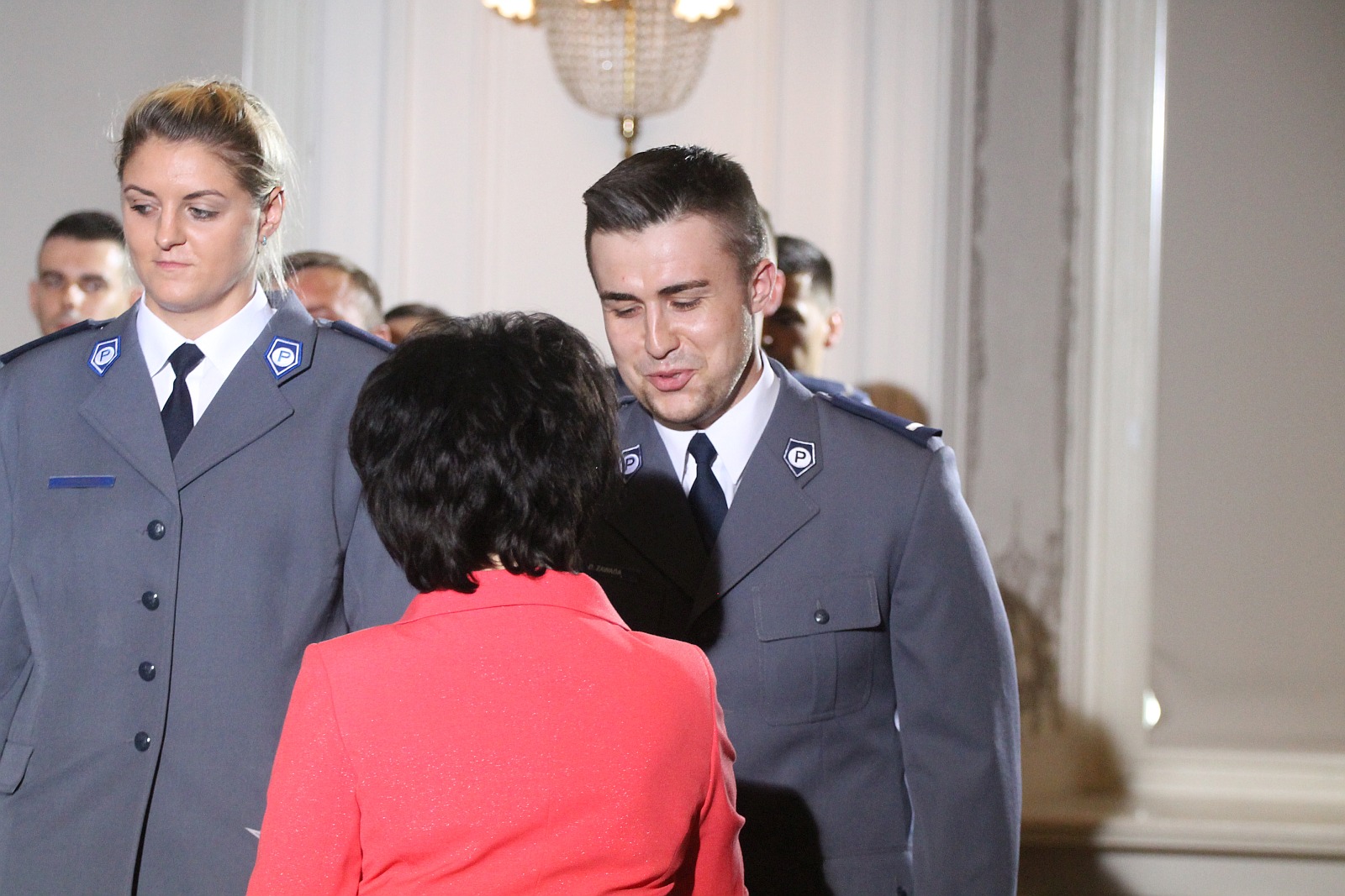 Minister Elżbieta Witek na legnickich obchodach święta policji