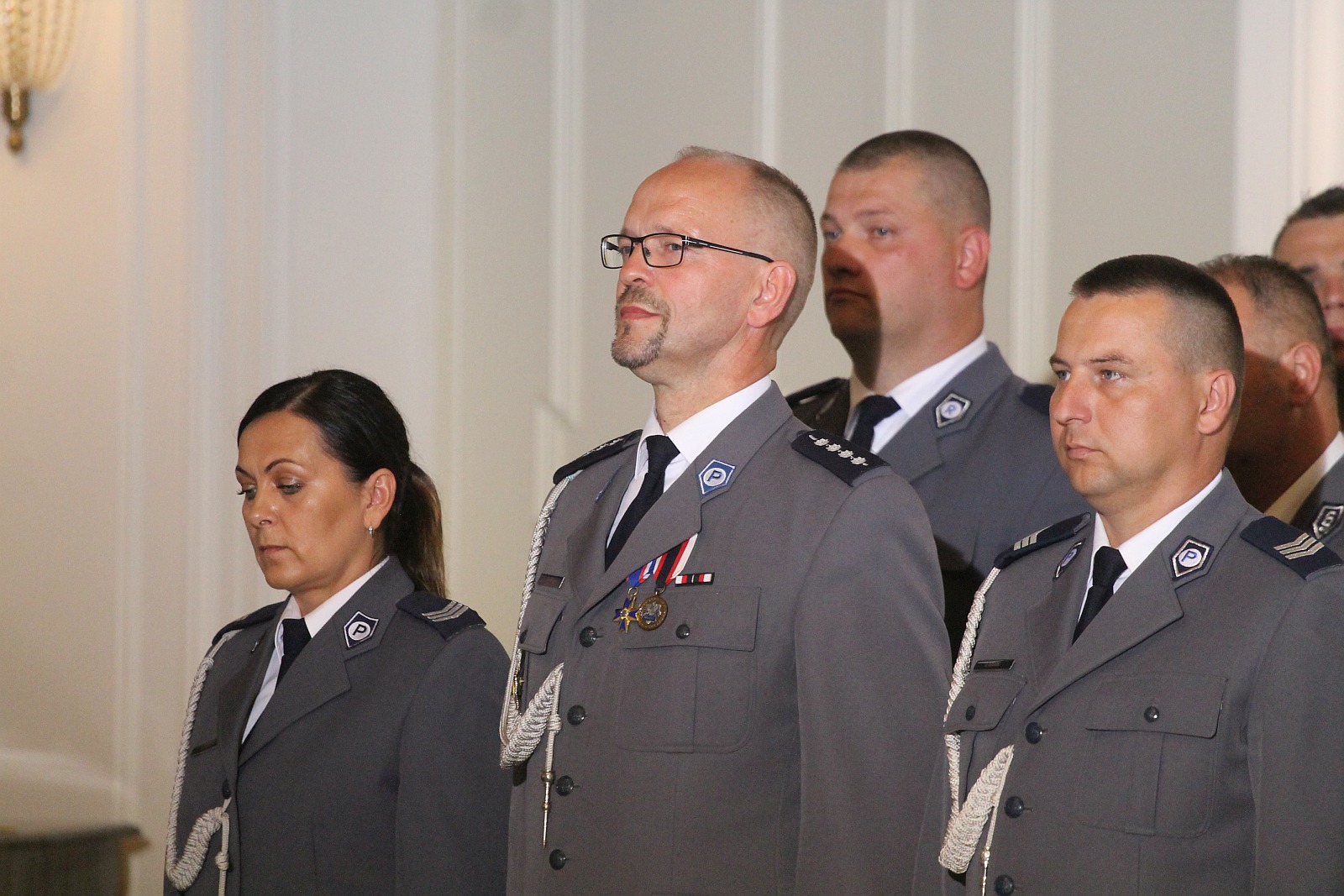 Minister Elżbieta Witek na legnickich obchodach święta policji