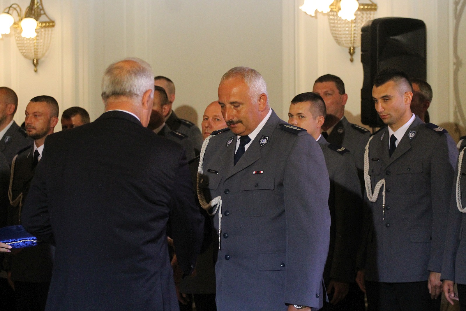 Minister Elżbieta Witek na legnickich obchodach święta policji